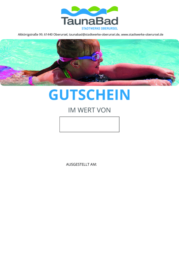 Gutschein Schwimmkurs 2025